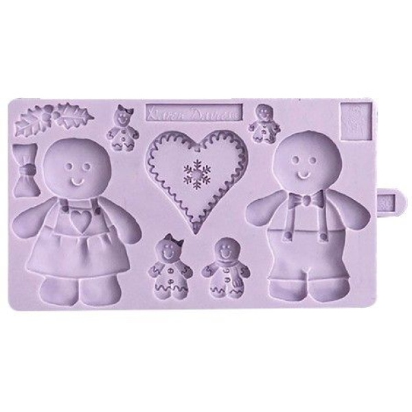 Silicone Mould - Gingerbread Cookies